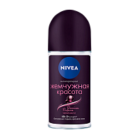 Дезодорант женский Nivea Жемчужная красота Premium роликовый 50мл (1/30) 