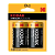 Батарейка Kodak XTRALIFE LR20 D BL2 Alkaline 1.5V (2/20/100)
