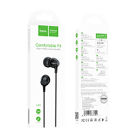 Наушники внутриканальные HOCO M94 с микр. черный (1/31/310)