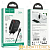 Сетевое З/У HOCO C86A 2USB 2.4A дисплей с кабелем microUSB черный (1/13/130)