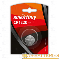 Батарейка Smartbuy CR1220 BL1 Lithium 3V (1/12/720)