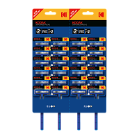 Бритва одноразовая Kodak "Disposable Razor 2" 2 лезвия 24шт. на карте (24/288/864)