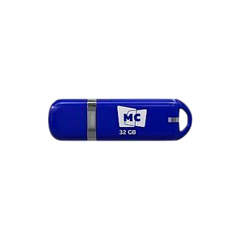 Флеш-накопитель MORE CHOICE МФБ32 3.0 32GB USB3.0 пластик синий 
