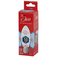 Лампа светодиодная ЭРА B35 E27 10W 4000К 220-240V свеча Eco (1/10/100)