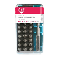 Отвертка Smartbuy ONE Tools с набором насадок 31 предмет CR-V (1/40)
