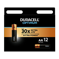 Батарейка Duracell Optimum LR6 AA BL10 Alkaline 1.5V (10/80) 