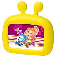 Ночник ЭРА NN-613 ФИКСИКИ 1LED 0.5W 220V в розетку желтый (1/6)