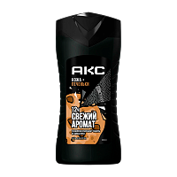Гель для душа мужской AXE Кожа и Печеньки 250мл (1/6)