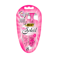 Бритва BIC Soleil Miss Pink 3 лезвия пластиковая ручка 4шт. (1/10)