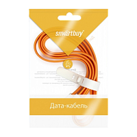 Кабель Smartbuy iK-412m USB (m)-Apple 30pin (m) 1.2м 2.1A силикон магнит оранжевый (1/500)