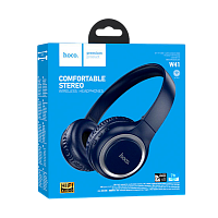 Наушники полноразмерные HOCO W41 bluetooth 5.3 синий (1/60)