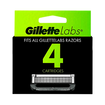Сменные кассеты Gillette "Labs" 4шт. (цена за 1 шт) (4/40) 