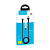 Кабель HOCO X45 USB (m)-Lightning (m) 1.0м 2.4A силикон черный (1/22/220)