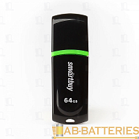 Флеш-накопитель Smartbuy Paean 64GB USB2.0 пластик черный