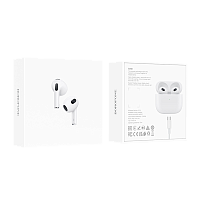 Наушники вставные Borofone BW81 bluetooth 5.4 с микр. белый (1/22/132)