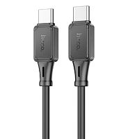 Кабель HOCO X101 USB (m)-Type-C (m) 1м 3.0A силикон черный