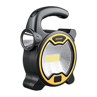 Фонарь универсальный Космос 3030 3W COB от батареек IP33 2 режима черный (1/40/160)