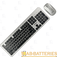 Набор клавиатура+мышь беспроводной Smartbuy 233375AG классическая черный серый (1/10)