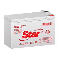 Аккумулятор свинцово-кислотный STAR DJW12-7.2 F2 12V 7.2Ah