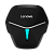 Наушники внутриканальные Lenovo HQ08 bluetooth 5.0 с микр. игровые черный