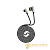 Кабель HOCO U42 USB (m)-Lightning (m) 1.2м 2.4A ткань черный (1/24/240)
