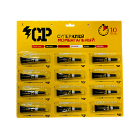 Супер-клей Crazy Power GCP-3x12 3г BL12 (12/288)