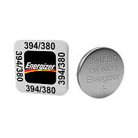 Батарейка Energizer 380/394 BL1 Silver Oxide 1.5V 0%Hg (1/10/100/1000) 