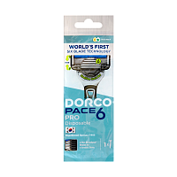 Бритва одноразовая DORCO "PACE6 PRO" 6 лезвий 1шт. (1/10)