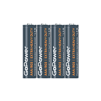 Батарейка GoPower R03 AAA Shrink 4 Heavy Duty 1.5V (4/60/1200)