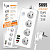 Сетевой фильтр Live Power LP SF401 4р.С/З 10A 3USB A+C Gan 45W с выкл. 2.0м белый (1/30)