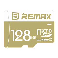 Карта памяти REMAX TF card 3.0 MicroSD class 10 128GB Оранжевый