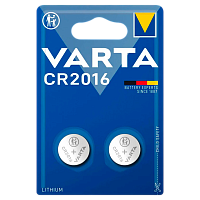 Батарейка Varta ELECTRONICS CR2016 BL2 Lithium 3V (6016) (2/20/200)