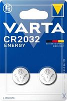 Батарейка Varta ENERGY CR2032 BL2 Lithium 3V (6032) 