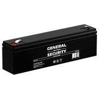 Аккумулятор свинцово-кислотный GENERAL SECURITY GSL2.3-12 6V 2.3Ah 