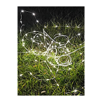 Гирлянда Космос 197 80LED 7.0м уличная медная проволока 1 режим белый (1/48)