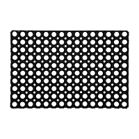 Коврик придверный VORTEX ячеистый 40х60см (1/12)