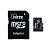 Карта памяти microSD Mirex 64GB Class10 UHS-I (U1) 104 МБ/сек с адаптером