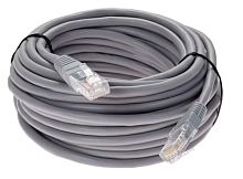 Патч-корд ENERGY POWER RJ-45 (m)-RJ-45 (m) 30.0м кат.5е ПВХ серый (1/100)
