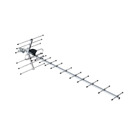 ТВ-Антенна наружная Locus Меридиан 12AFT активная без питания с усилителем DVB-T/T2 (1/10)