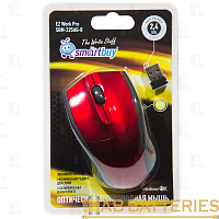 Мышь беспроводная Smartbuy 325AG классическая USB красный (1/40)