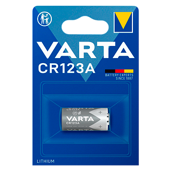 Батарейка Varta Professional CR123A BL1 Lithium 3V (6205) (1/10/100)