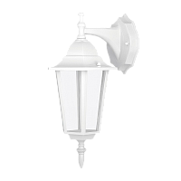 Светильник садово-парковый Camelion 4102 60W 230V E27 IP44 настенный белый (1/10)