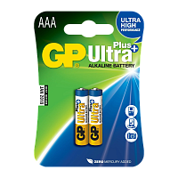 Батарейка GP ULTRA PLUS LR03 AAA BL2 Alkaline 1.5V (2/20/160) R
