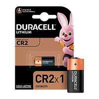 Батарейка Duracell CR2 BL1 Lithium 3V (1/10/50) 