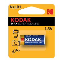 Батарейка Kodak MAX LR1 N BL1 Alkaline 1.5V (1/12/72/27648)