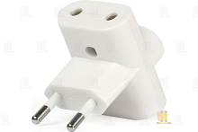 Разветвитель Smartbuy 3р.Б/З 6A под плоскую вилку белый (1/25)