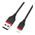 Кабель GFPower 17L USB (m)-Lightning (m) 1.0м 2.4A ПВХ черный (1/648)