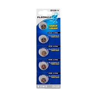 Батарейка Pleomax CR1220 BL5 Lithium 3V (5/100/2000/80000)