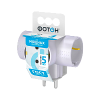 Разветвитель Фотон АМ 16-3ТЕ 3р.С/З 16A белый (1/20/120)