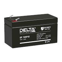 Аккумулятор свинцово-кислотный Delta DT 12012 12V 1.2Ah (1/20) 